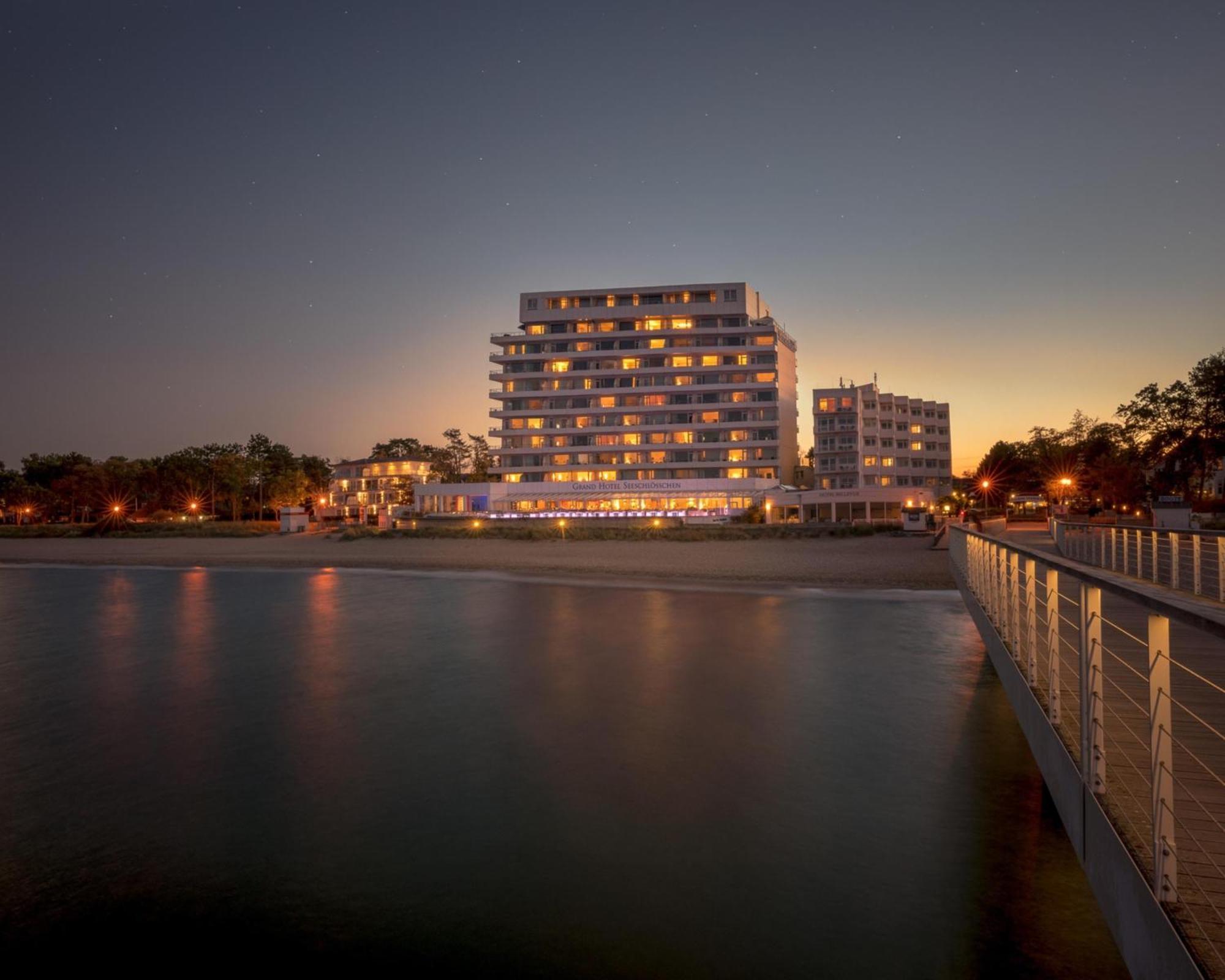 Grand Hotel Seeschloesschen Sea Retreat & Spa Timmendorfer Strand Exterior foto